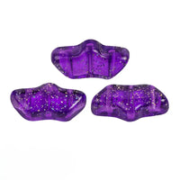 Delos Beads par Puca, Transparent Constellation, 5g & 20g - Delos Beads par Puca, Transparent Constellation, 5g & 20g - Violet / 5 grams , The Argus Collection