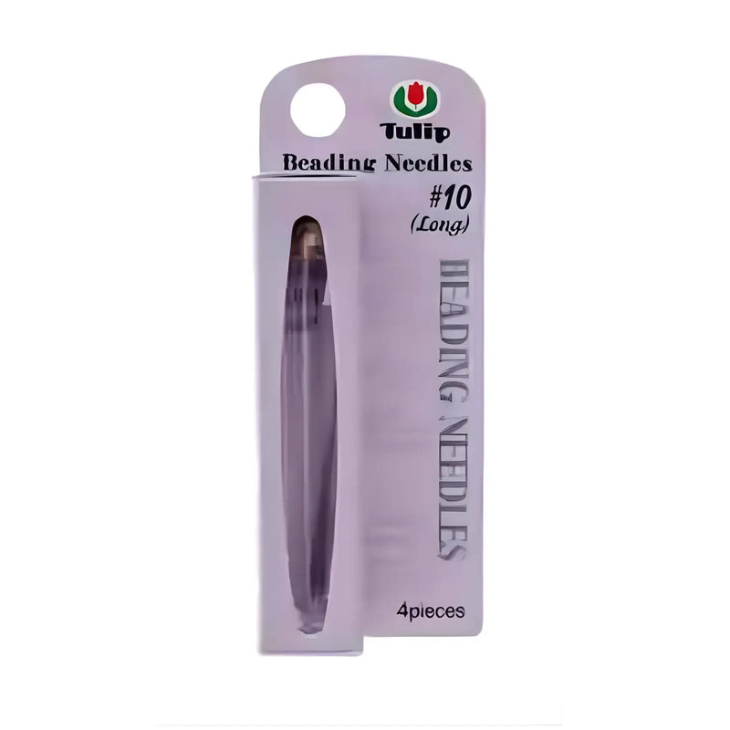 Tulip, Hiroshima Beading Needles, 6 Size Options - Tulip, Hiroshima Beading Needles, 6 Size Options - #10 Long 4 Pcs , The Argus Collection
