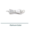 Tuxedo Box Clasp, 1-Strand, 1 Piece - The Argus Collection
