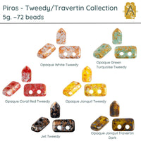 Piros par Puca 5g Tweedy & Travertine Collection, 6 colors - The Argus Collection