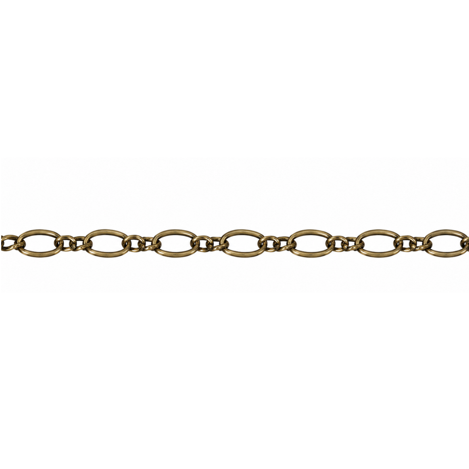 Twisted Figaro Euro Chain, Sold in 1-ft. Increments