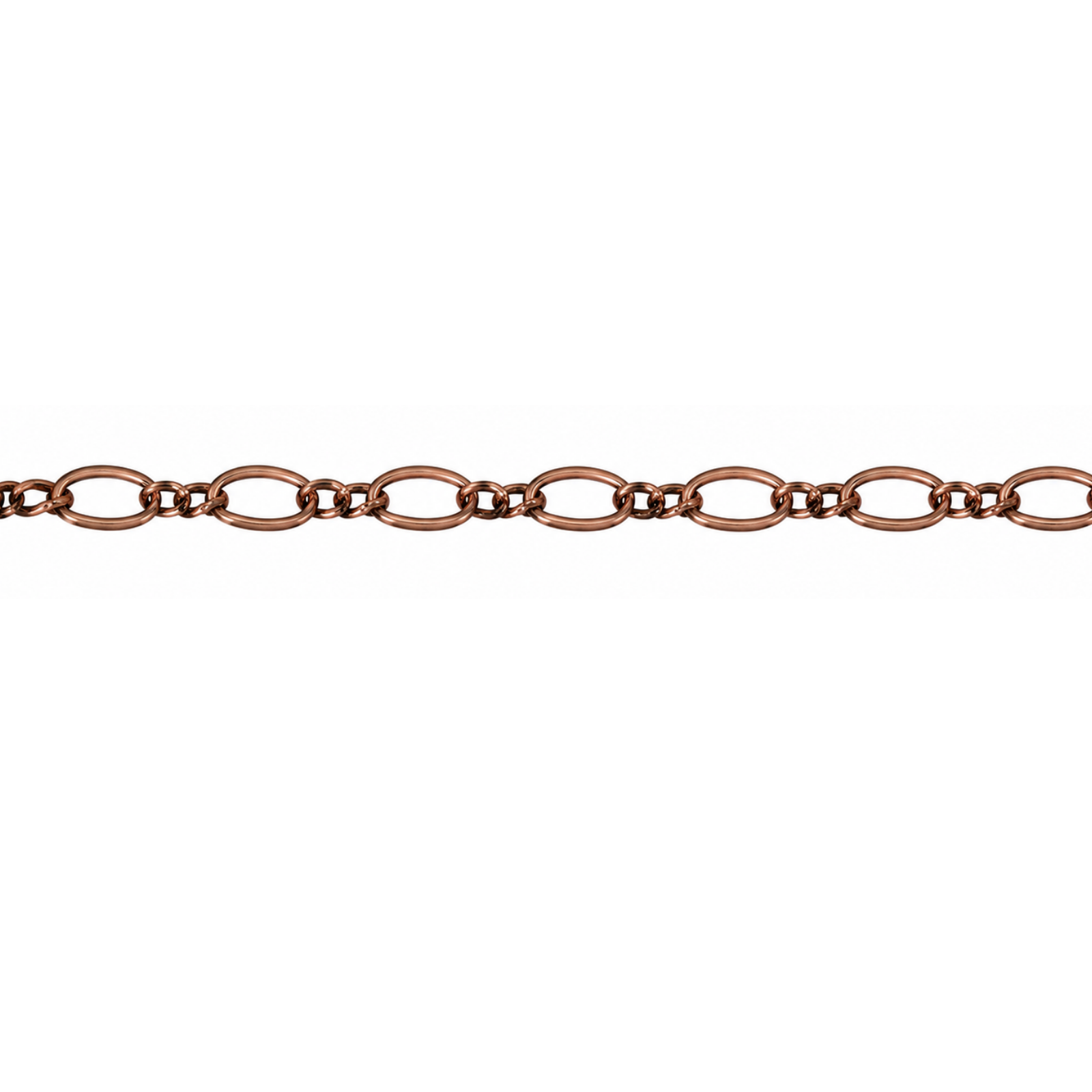 Twisted Figaro Euro Chain, Sold in 1-ft. Increments