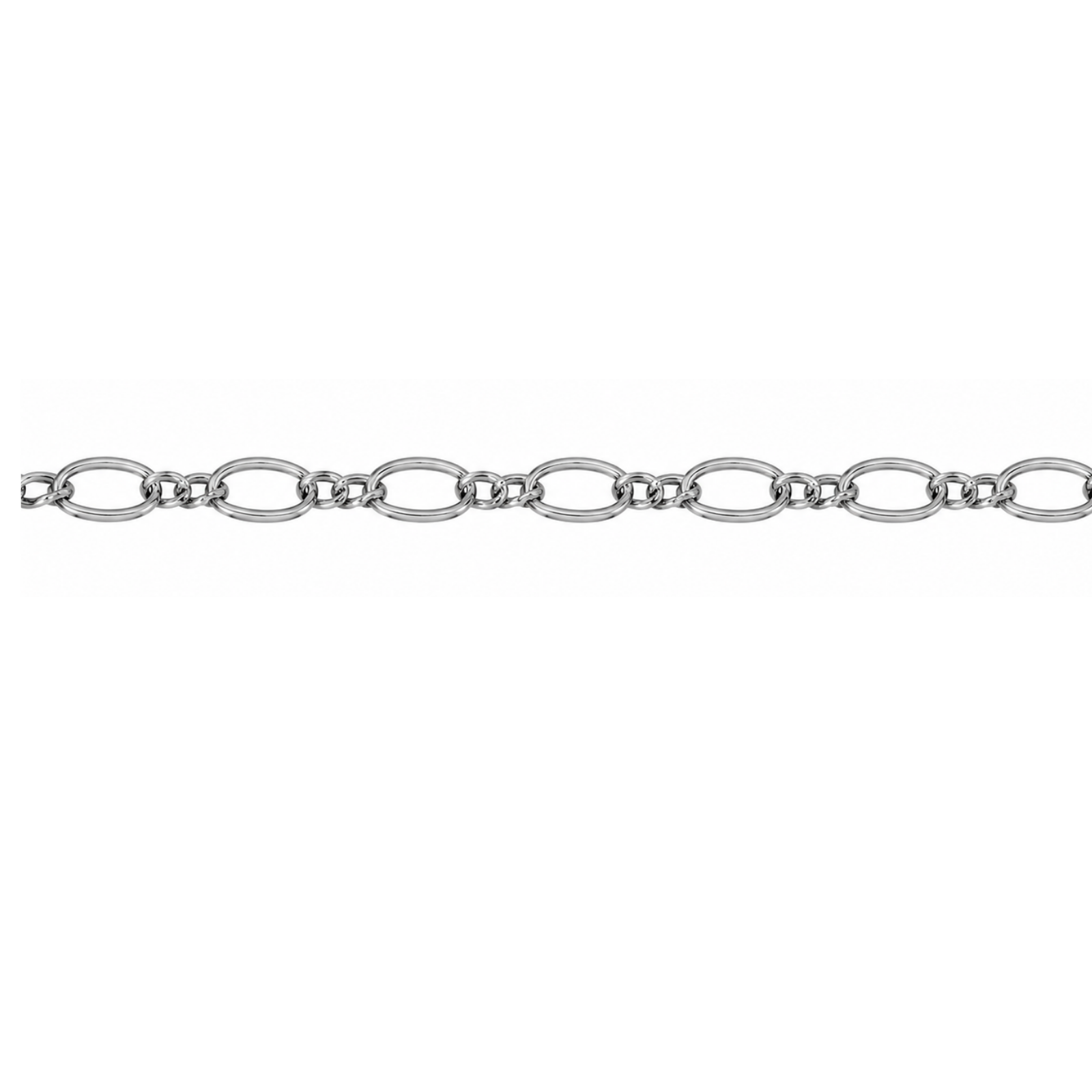 Twisted Figaro Euro Chain, Sold in 1-ft. Increments