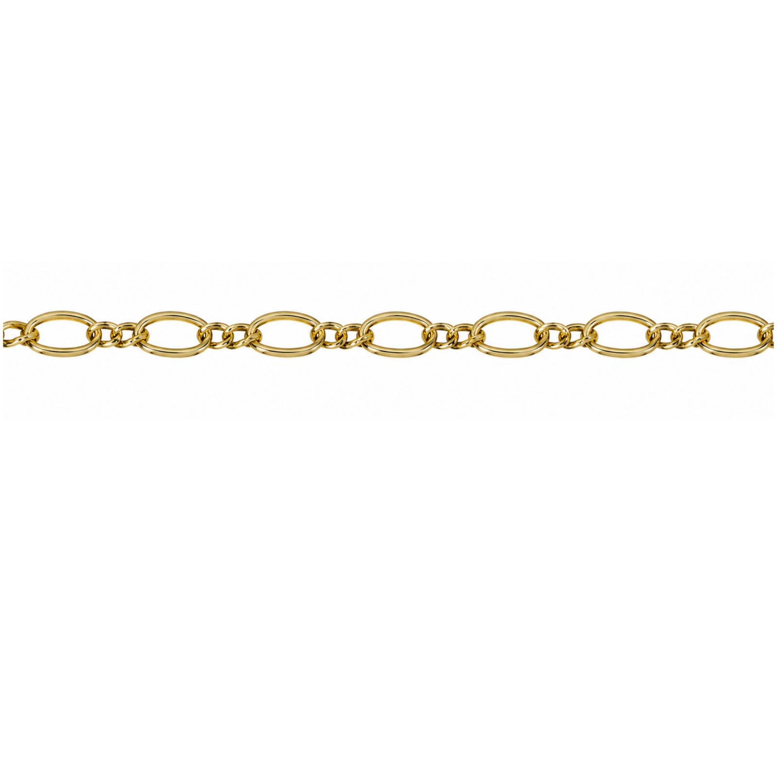 Twisted Figaro Euro Chain, Sold in 1-ft. Increments