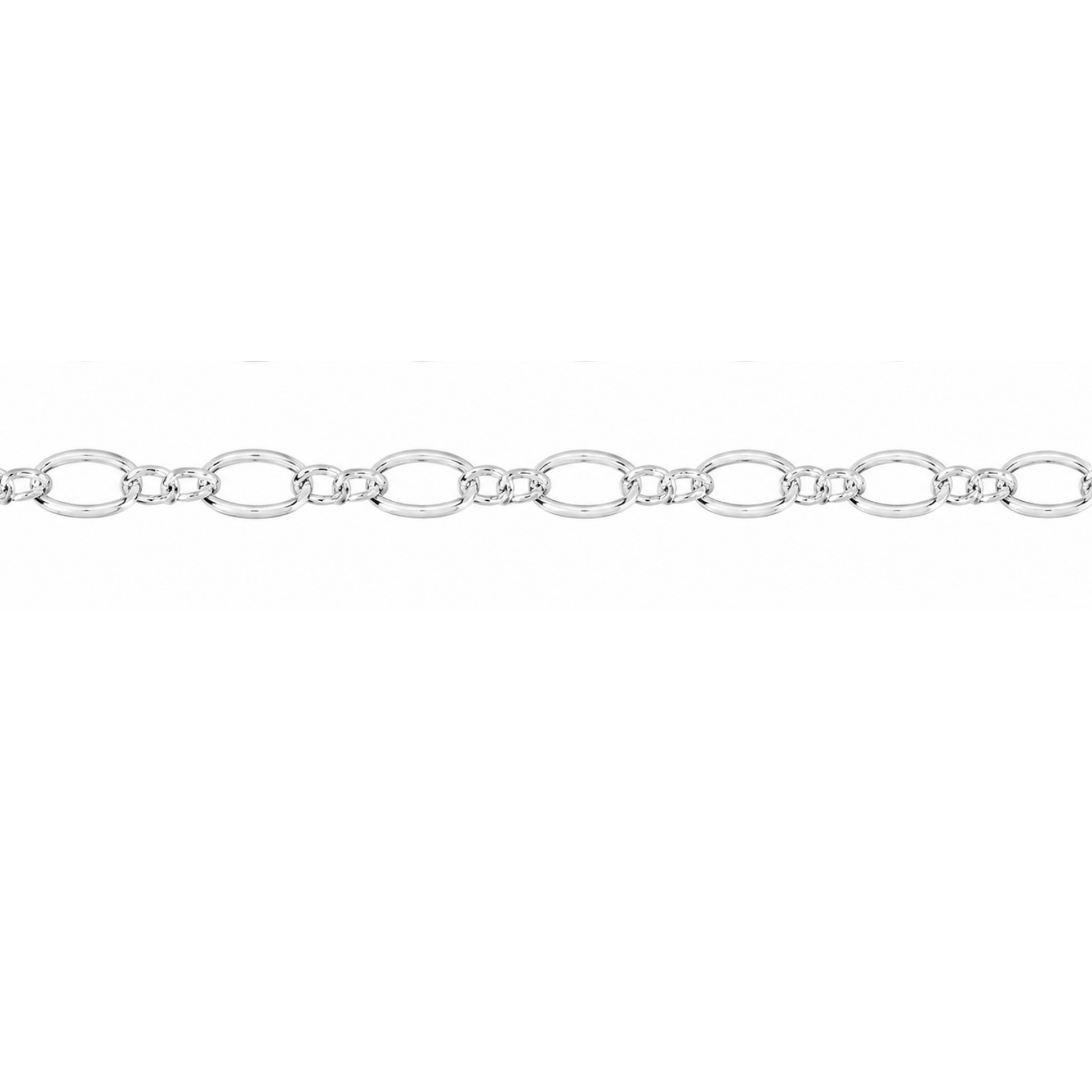 Twisted Figaro Euro Chain, Sold in 1-ft. Increments