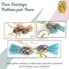 Two Earrings Pattern par Puca - The Argus Collection