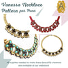 Vanessa Necklace Pattern par Puca - The Argus Collection