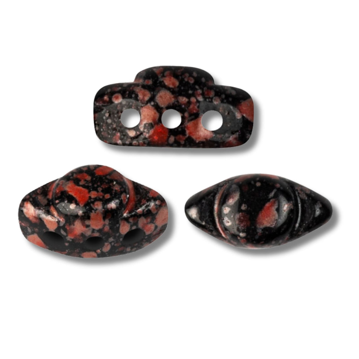 Volos Beads Enamel Red