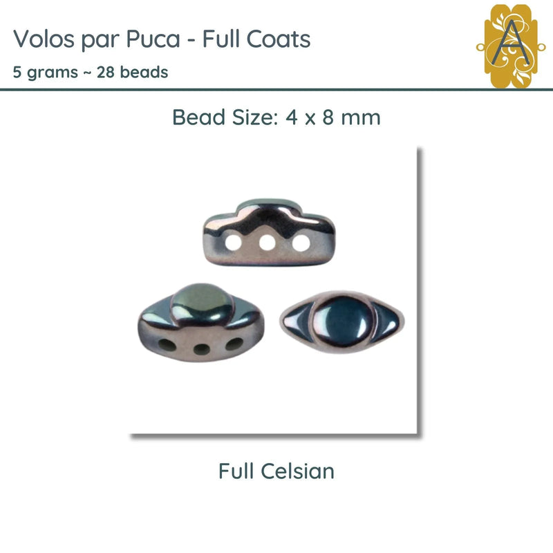 Volos par Puca, 5g, Full Coats Collection, 4 colors - The Argus Collection