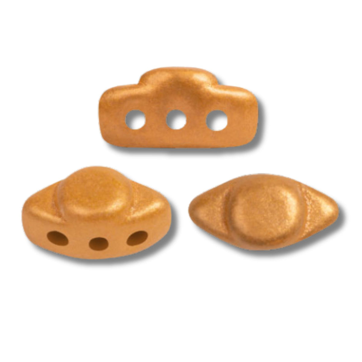 Volos Beads Metallic Matte Apricot