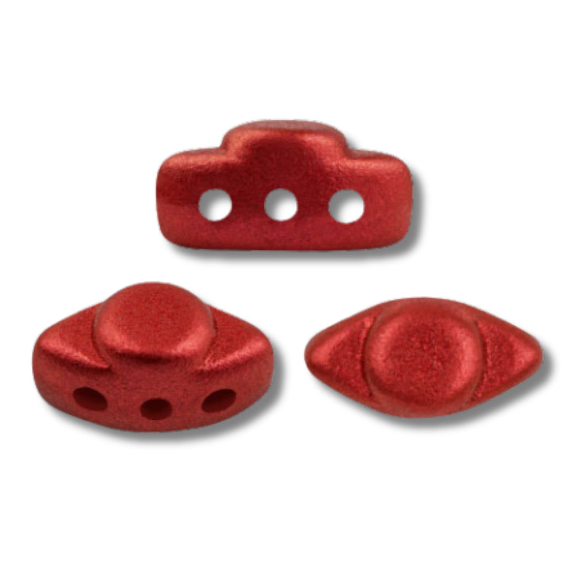 Volos Beads Red Metallic Matte 