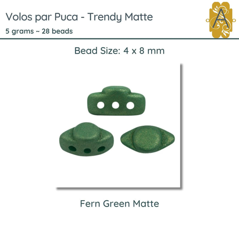 Volos par Puca, Trendy Matte Collection, 5g. 10 colors - The Argus Collection