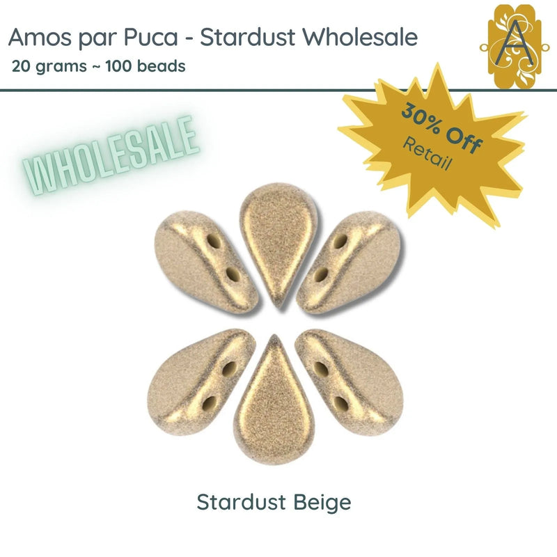 Wholesale! Amos par Puca, 20g, Stardust, 4 Colors - The Argus Collection