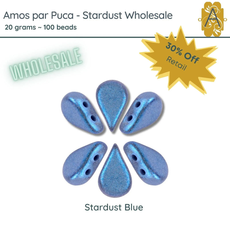 Wholesale! Amos par Puca, 20g, Stardust, 4 Colors - The Argus Collection