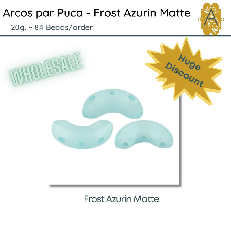 WHOLESALE! Arcos par Puca,Frost Azurin Frost, 20g. - The Argus Collection