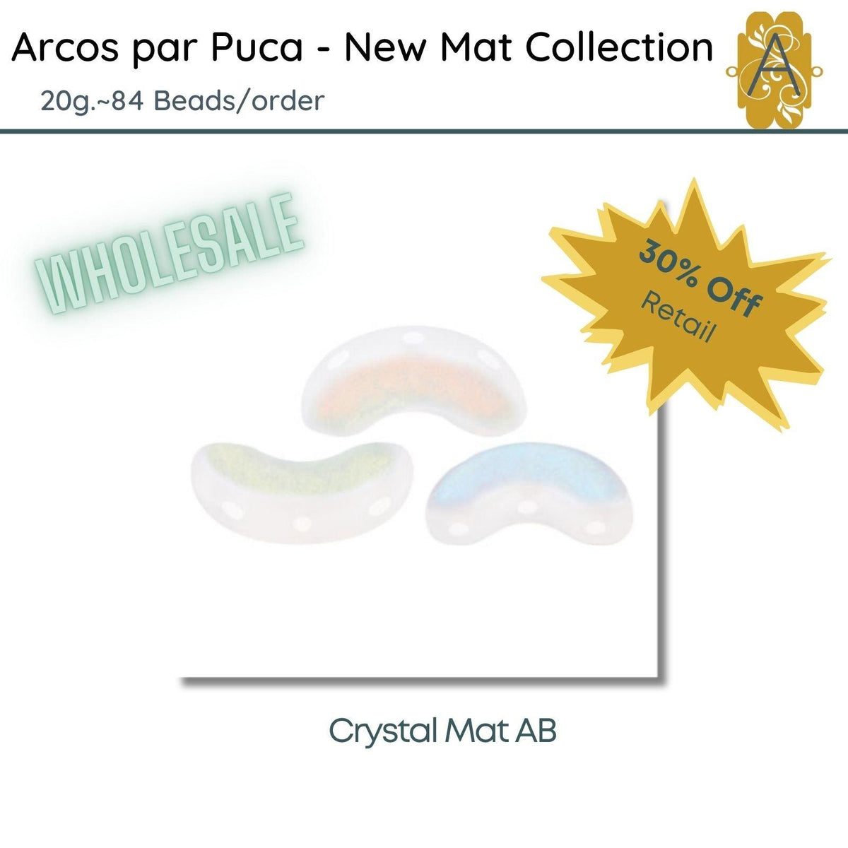 WHOLESALE! Arcos par Puca, New Matte Collection in 3 Colors - The Argus Collection