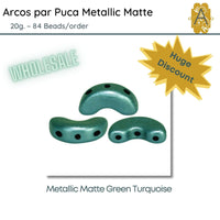 WHOLESALE! Arcos par Puca, Metallic Matte, 20g., 6 colors - The Argus Collection