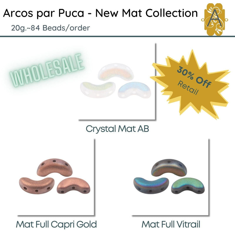 WHOLESALE! Arcos par Puca, New Matte Collection in 3 Colors - The Argus Collection