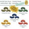 WHOLESALE, Arcos par Puca, 20g., Trendy Matte Collection, 5 Colors - The Argus Collection