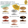 WHOLESALE! Athos 3-Holes par Puca, Classic Collection, 6 colors - The Argus Collection