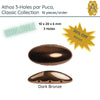 WHOLESALE! Athos 3-Holes par Puca, Classic Collection, 6 colors - The Argus Collection