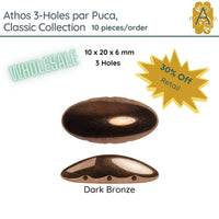 WHOLESALE! Athos 3-Holes par Puca, Classic Collection, 6 colors - The Argus Collection