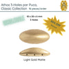 WHOLESALE! Athos 3-Holes par Puca, Classic Collection, 6 colors - The Argus Collection