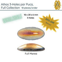 WHOLESALE! Athos 3-Holes par Puca, Full Collection, 3 Colors - The Argus Collection