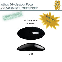 WHOLESALE! Athos 3-Holes par Puca, Jet Collection in 3 Finishes - The Argus Collection