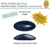 WHOLESALE! Athos 3-Holes par Puca, Metallic Matte Collection, 5 Colors - The Argus Collection