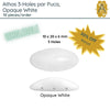 WHOLESALE! Athos 3-Holes par Puca, White & Crystal - The Argus Collection