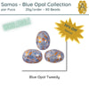 WHOLESALE! Samos par Puca, 20g, Blue Opal Collection, 8 Finishes - The Argus Collection