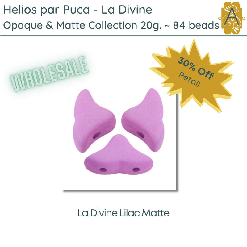 Wholesale - Helios par Puca, La Divine Opaque & Matte Collection, 20g. 10 colors - The Argus Collection