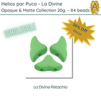 Wholesale - Helios par Puca, La Divine Opaque & Matte Collection, 20g. 10 colors - The Argus Collection