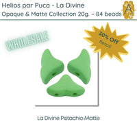 Wholesale - Helios par Puca, La Divine Opaque & Matte Collection, 20g. 10 colors - The Argus Collection