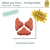 WHOLESALE, Helios par Puca, 20g, Trendy Matte Collection, 4 Colors - The Argus Collection