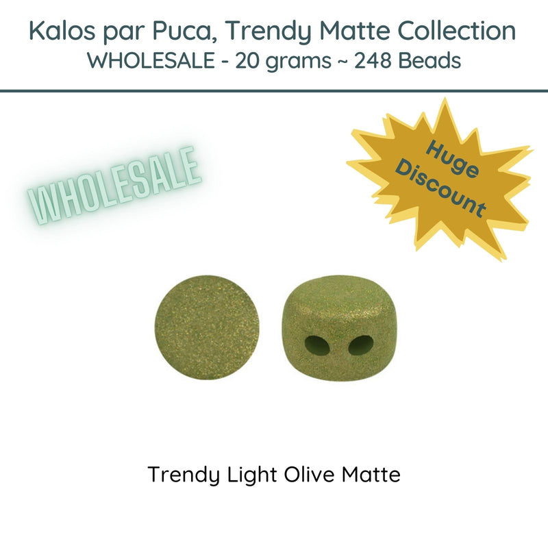 WHOLESALE Kalos par Puca, Trendy Matte Collection, 20g. 10 colors