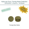 WHOLESALE Kalos par Puca, Trendy Matte Collection, 20g. 10 colors