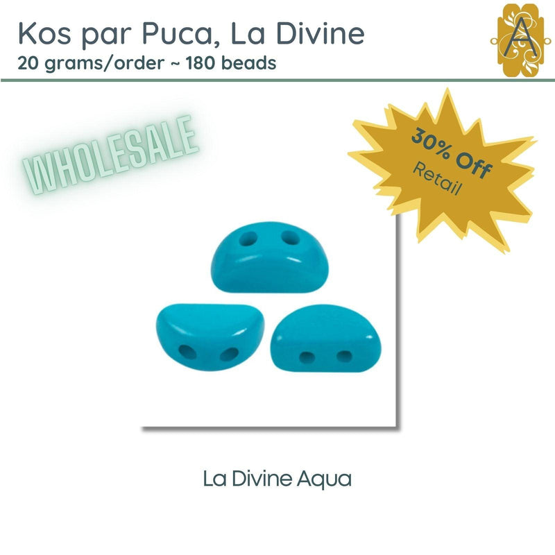 WHOLESALE! Kos par Puca, La Divine Collection, 5 Colors, 20g - The Argus Collection