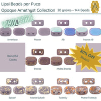 WHOLESALE! Lipsi par Puca, Amethyst Collection, 10 Finishes - The Argus Collection