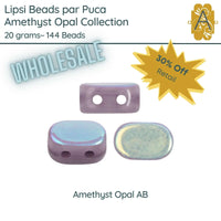 WHOLESALE, Lipsi par Puca, 20g, Amethyst Opal Collection, 8 Finishes - The Argus Collection