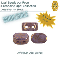 WHOLESALE, Lipsi par Puca, 20g, Amethyst Opal Collection, 8 Finishes