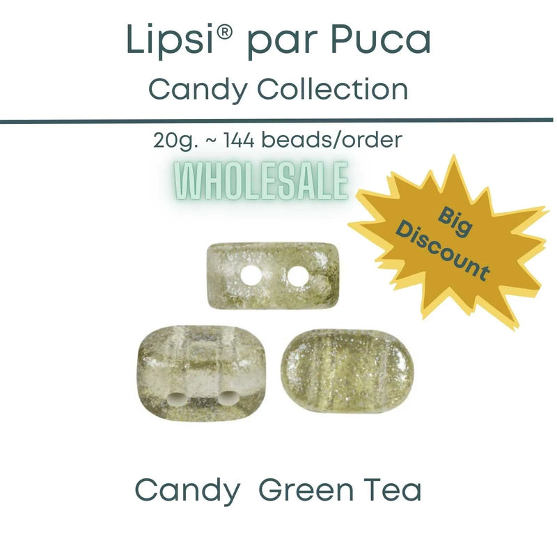 WHOLESALE Lipsi par Puca, 20g., Candy Collection, 9 Colors - The Argus Collection