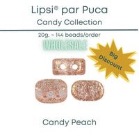 WHOLESALE Lipsi par Puca, 20g., Candy Collection, 9 Colors - The Argus Collection