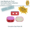 WHOLESALE, Lipsi par Puca, 20g, Grenadine Opal Collection, 8 Finishes