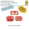 WHOLESALE, Lipsi par Puca, 20g, Grenadine Opal Collection, 8 Finishes