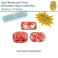 WHOLESALE, Lipsi par Puca, 20g, Grenadine Opal Collection, 8 Finishes