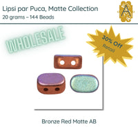 22NOV24-WHOLESALE, Lipsi par Puca, 20g, New Matte Collection, 5 Colors