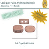 22NOV24-WHOLESALE, Lipsi par Puca, 20g, New Matte Collection, 5 Colors