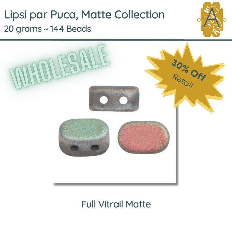 22NOV24-WHOLESALE, Lipsi par Puca, 20g, New Matte Collection, 5 Colors